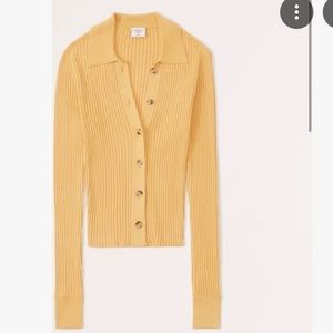 Abercrombie Slim button through sweater